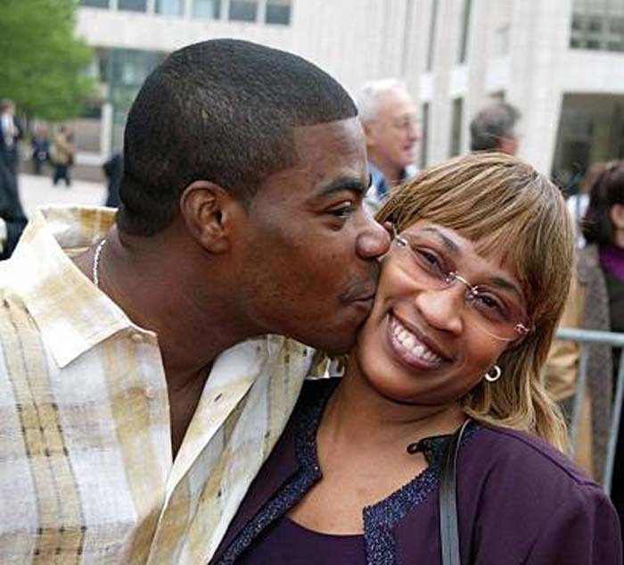 A picture of Sabina and Tracy Morgan.